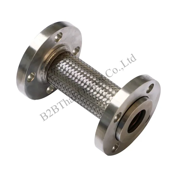 ท่ออ่อน หน้าแปลนสแตนเลส 4 นิ้ว 10K