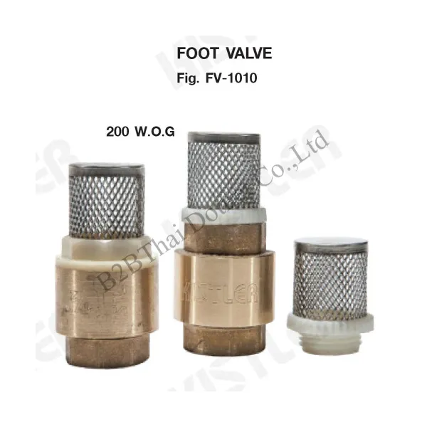 วาล์วหัวกะโหลก 1-1/2 นิ้ว Kistler KL-FV-1010